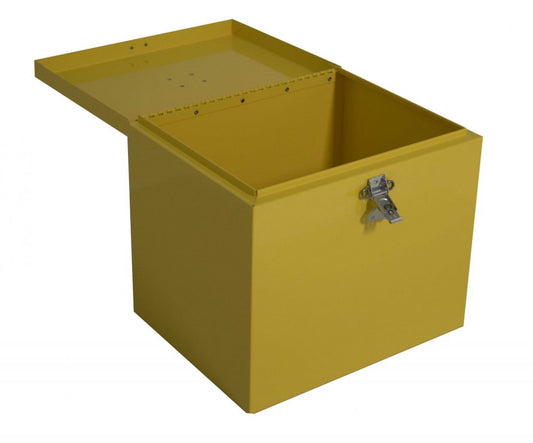 13″ Yellow Office File Box - Securability