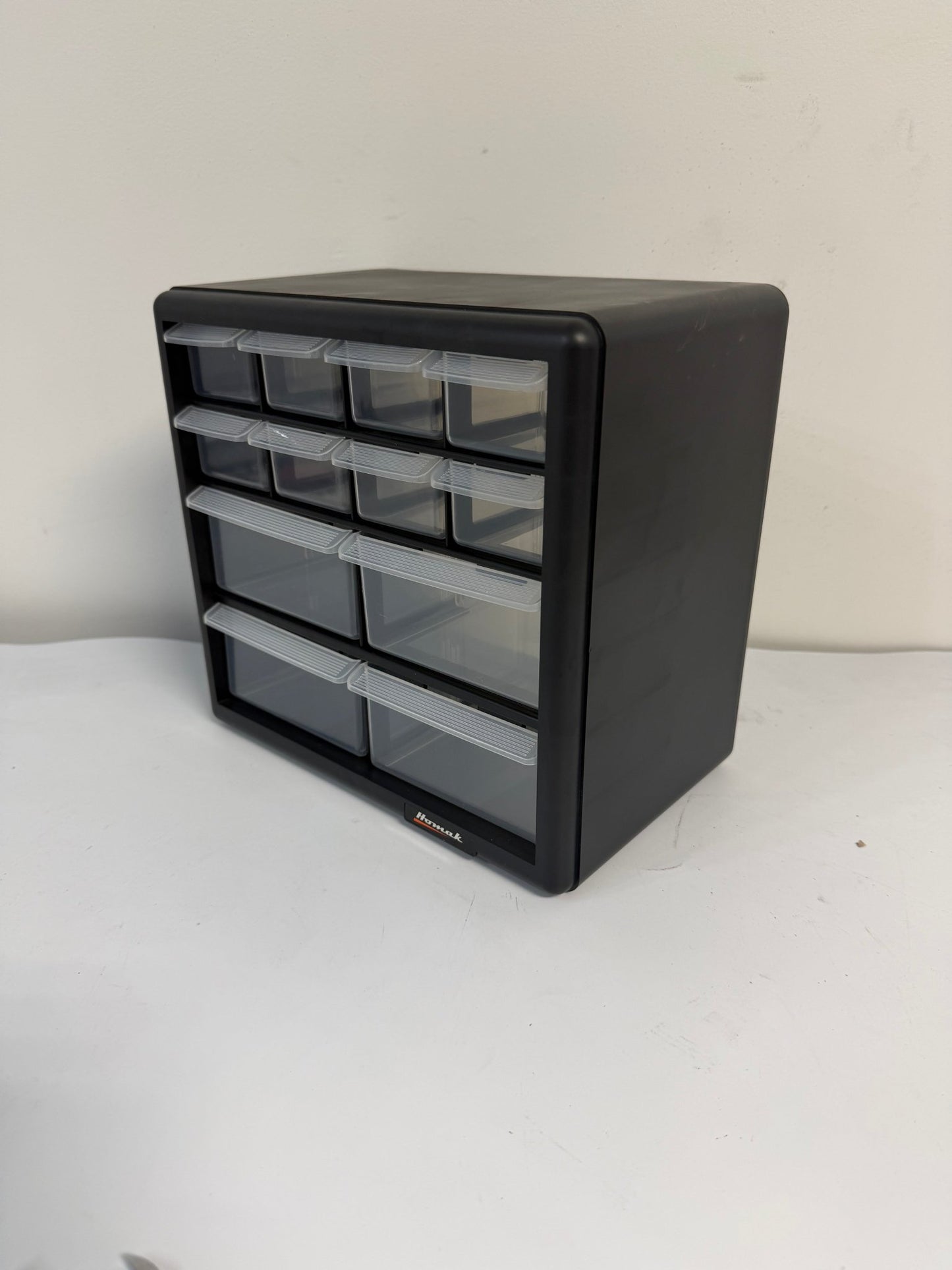 Homak Multi Drawer Plastic Parts Organizer - Securability