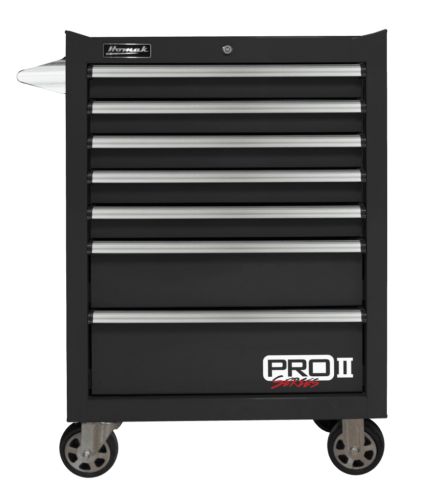 Homak Pro 2 Roller Cabinet Toolbox 27" - 54" - Securability