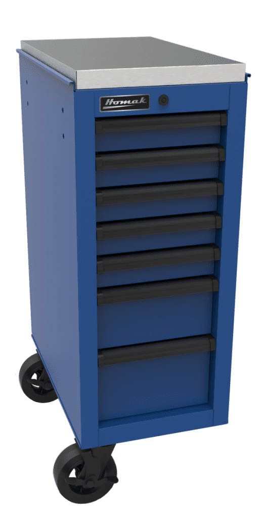 RS Pro Side Cabinet for Roller Cabinet 14.5" & 22" - Securability