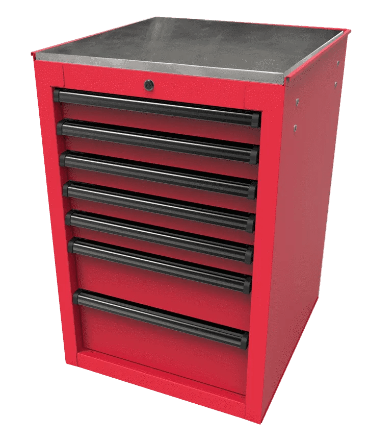 RS Pro Side Cabinet for Roller Cabinet 14.5" & 22" - Securability
