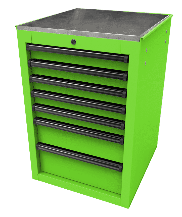 RS Pro Side Cabinet for Roller Cabinet 14.5" & 22" - Securability