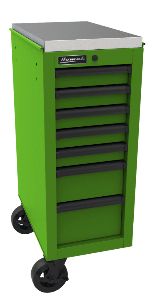 RS Pro Side Cabinet for Roller Cabinet 14.5" & 22" - Securability