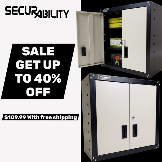The Ultimate Garage Storage Solution: Homak 2 Door Wall Cabinet Review & Guide - Securability