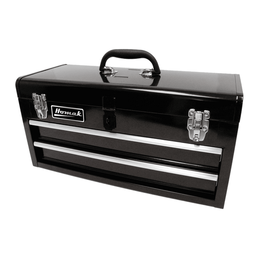 Homak 20″ Two Drawer Ball Bearing Toolbox