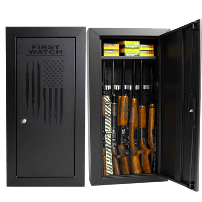 First Watch 8 Gun Steel Security Cabinet - Securability
