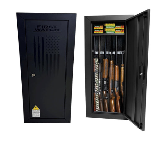 First Watch 8 Gun Steel Security Cabinet HS30120081 - Securability