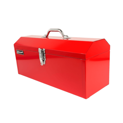 Homak 19 - Inch Steel Hip - Roof Tool Box, Tall, Red, RD00119819 - Hand carry tool box