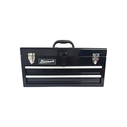 Homak 20″ Two Drawer Ball Bearing Toolbox - Securability