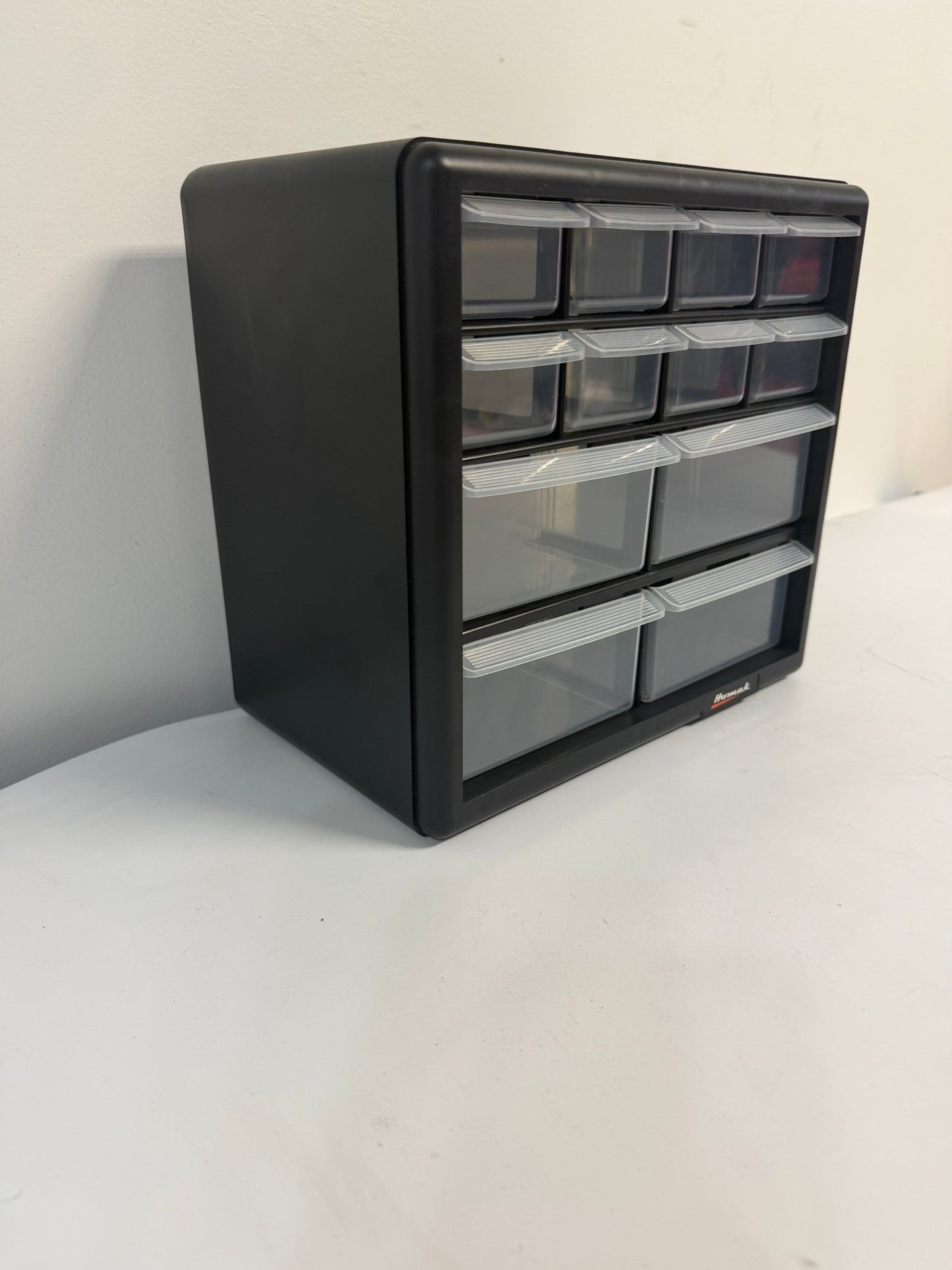 Homak Multi Drawer Plastic Parts Organizer - Securability