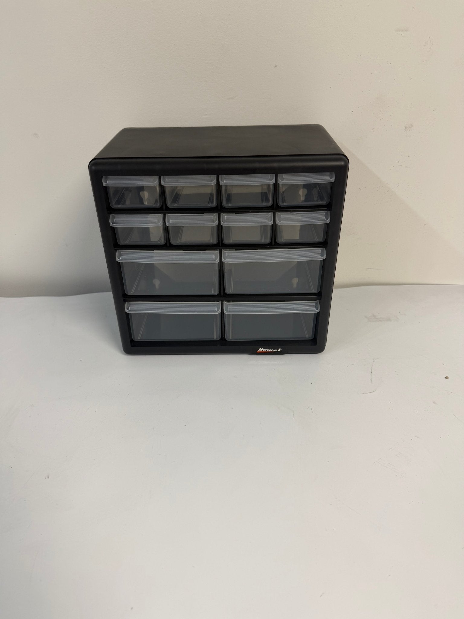 Homak Multi Drawer Plastic Parts Organizer - Securability