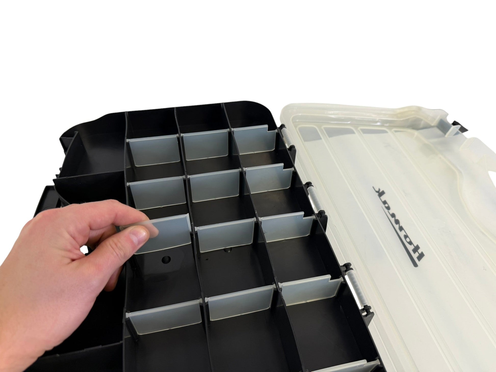 Homak Plastic Double - Sided Organizer HA01423075 - Securability