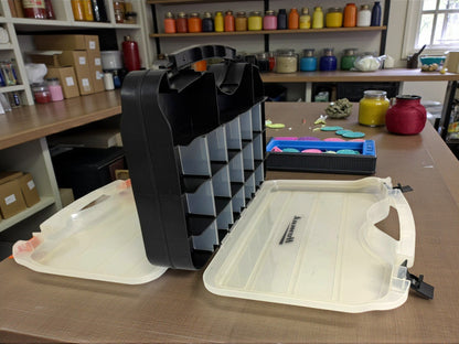 Homak Plastic Double - Sided Organizer HA01423075 - Securability