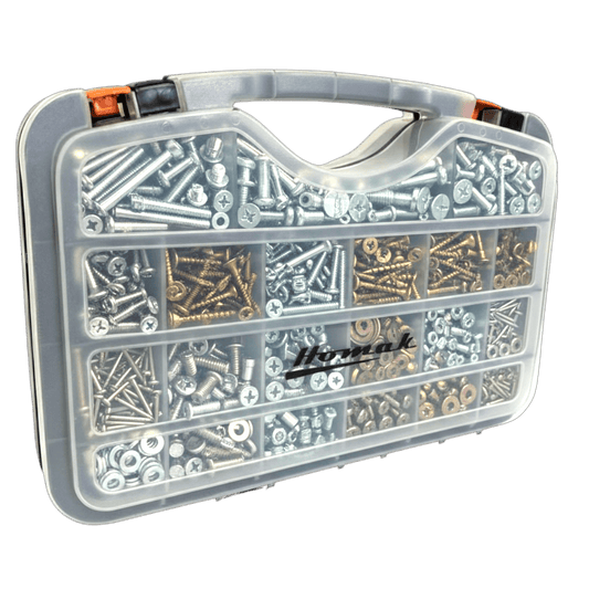 Homak Plastic Double - Sided Organizer HA01423075 - Securability