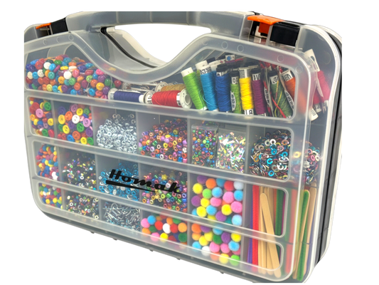 Homak Plastic Double - Sided Organizer HA01423075 - Securability