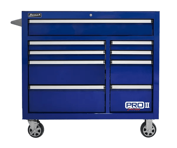 Homak Pro 2 Roller Cabinet Toolbox 27" - 54" - Securability