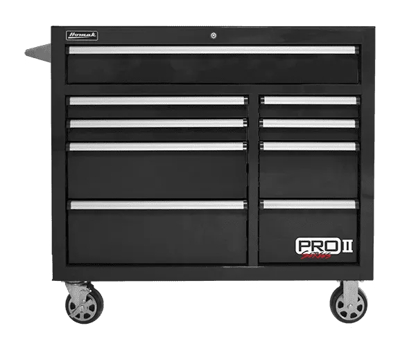 Homak Pro 2 Roller Cabinet Toolbox 27" - 54" - Securability