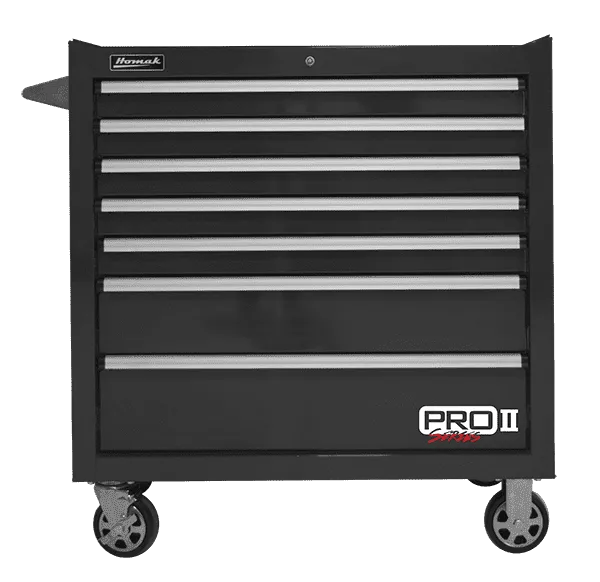 Homak Pro 2 Roller Cabinet Toolbox 27" - 54" - Securability