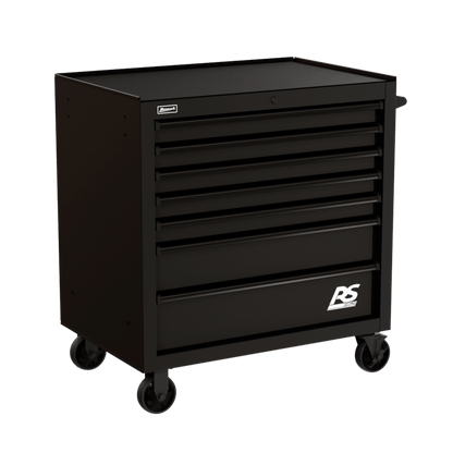 Homak RS Pro Roller Cabinet - Heavy-Duty Rolling Tool Cabinet - Black Homak Roller Cabinet
