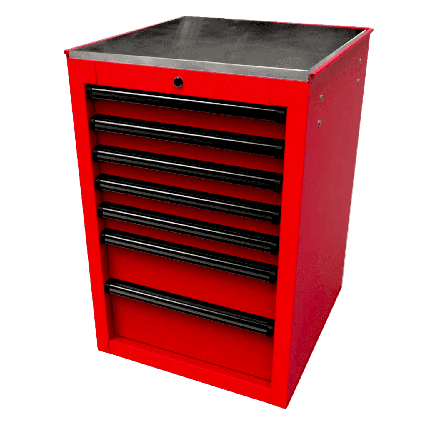 Homak RS Pro Side Cabinet for Roller Cabinet 14.5" - red