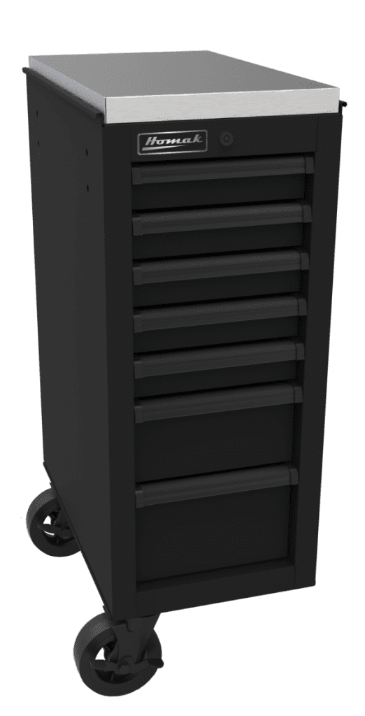 RS Pro Side Cabinet for Roller Cabinet 14.5" & 22" - Securability
