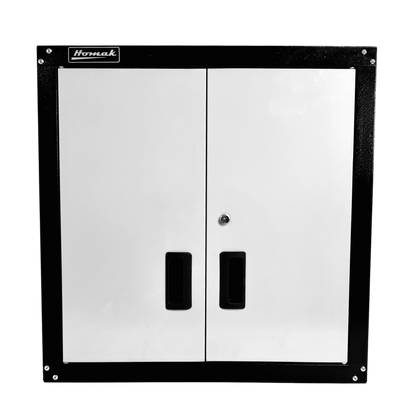 Steel garage cabinet with adjustable shelves - Securability