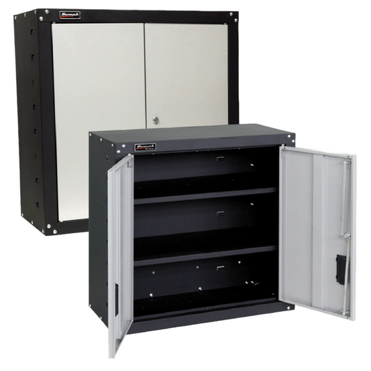 Steel Garage Wall Cabinet with Adjustable Shelving - Securability